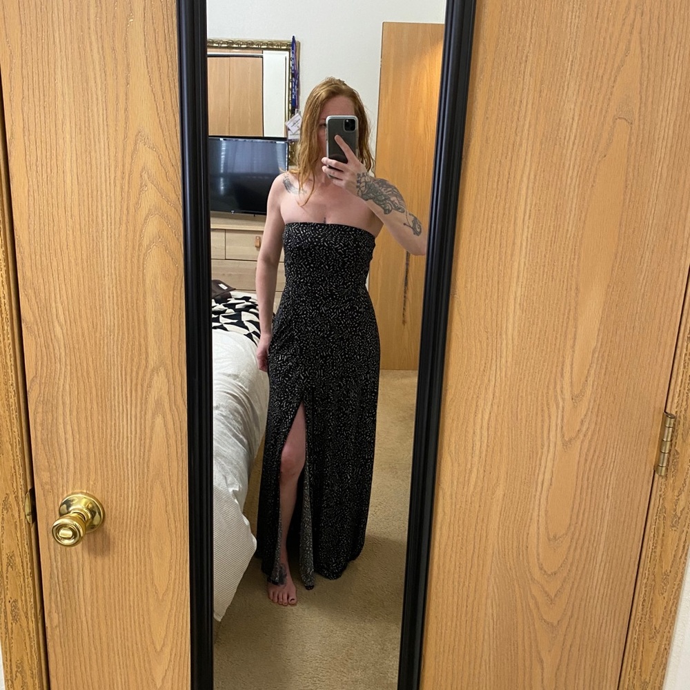 Strapless Banana Republic Dress
